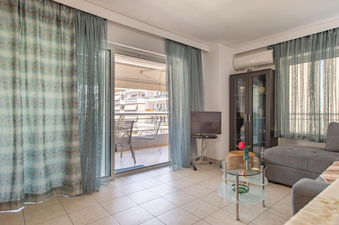 Apartment Flat W. Parking Next To Flisvos Marina & Snfcc