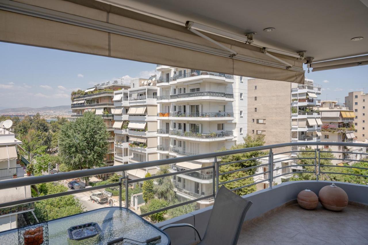 Flat W. Parking Next To Flisvos Marina & Snfcc Apartment