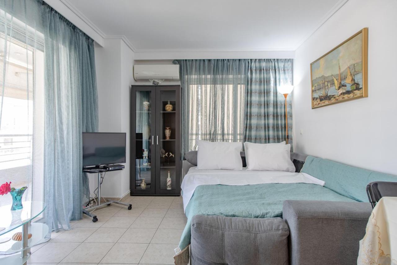 Flat W. Parking Next To Flisvos Marina & Snfcc Apartment *